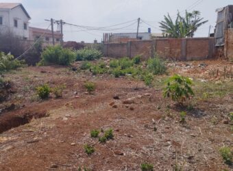 A vendre un terrain de 493 m2 avec une belle vue situé en bord de route principale à Alasora- Antananarivo